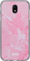 Samsung Galaxy J7 (2017) Hoesje Transparant TPU Case - Pink Sync #ffffff