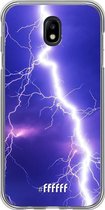 Samsung Galaxy J7 (2017) Hoesje Transparant TPU Case - Thunderbolt #ffffff
