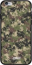 iPhone 6 Hoesje TPU Case - Digital Camouflage #ffffff