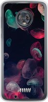 Motorola Moto G6 Hoesje Transparant TPU Case - Jellyfish Bloom #ffffff