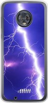 Motorola Moto G6 Hoesje Transparant TPU Case - Thunderbolt #ffffff