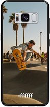 Samsung Galaxy S8 Hoesje TPU Case - Let's Skate #ffffff