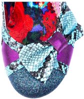 Irregular Choice Shake It 70's Pumps Blauw