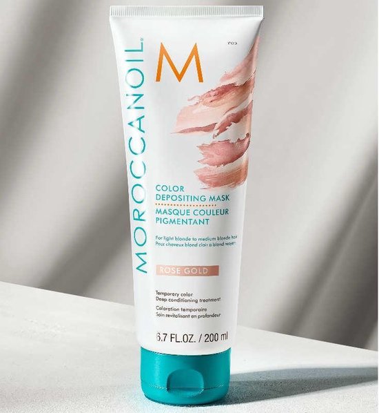 Moroccanoil Color Depositing Mask Rose Gold - Haarmasker - 200ml