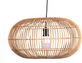 Dutch Lighting Collection Katwijk Hanglamp - Rotan - Inclusief E27 zwarte fitting