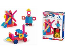 Bristle Blocks 36 Stuks - Bouwblokken Nopper