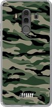 Huawei Mate 10 Pro Hoesje Transparant TPU Case - Woodland Camouflage #ffffff