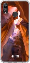 Huawei P20 Lite (2018) Hoesje Transparant TPU Case - Sunray Canyon #ffffff