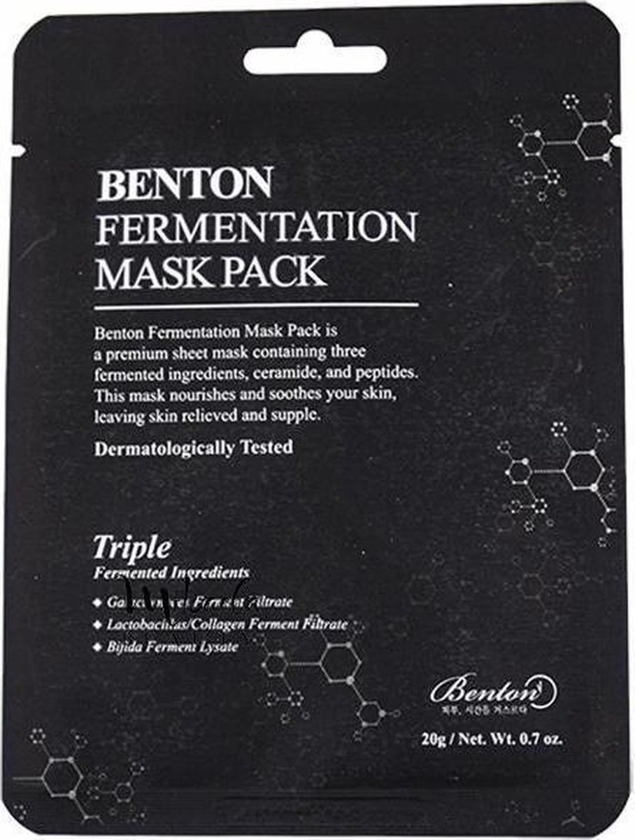 Benton Fermentation Gezichtsmasker