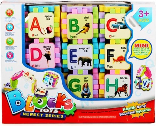 Duo Kids - Blokken spel - Leer de Engelse taal! - Educatief leerzaam  Speelgoed voor... | bol.com