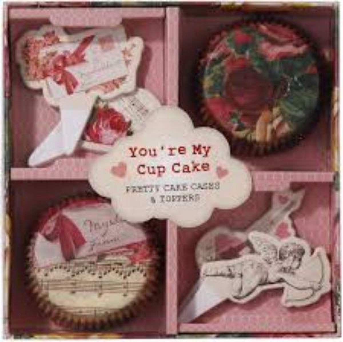 You're My Cupcake cups & toppers