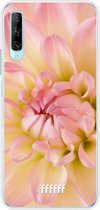 Huawei P Smart Pro Hoesje Transparant TPU Case - Pink Petals #ffffff