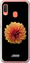 Samsung Galaxy A20e Hoesje Transparant TPU Case - Butterscotch Blossom #ffffff