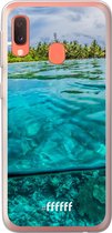 Samsung Galaxy A20e Hoesje Transparant TPU Case - Beautiful Maldives #ffffff