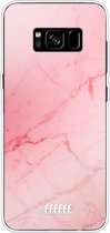 Samsung Galaxy S8 Plus Hoesje Transparant TPU Case - Coral Marble #ffffff