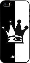 6F hoesje - geschikt voor iPhone 5s -  TPU Case - Chess #ffffff