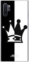 6F hoesje - geschikt voor Samsung Galaxy Note 10 Plus -  Transparant TPU Case - Chess #ffffff