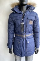 Nickelson heren parka Mello blauw 3XL