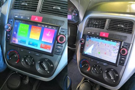 Fiat Grande Punto Linea 2007-2012 Android 10 système de navigation et  multimédia... | bol.com