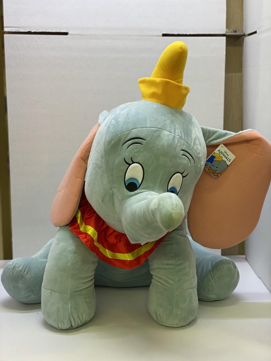 Dumbo 70cm | Dumbo Hug | Disney | XXL | QUALITÉ CADEAU | Disney original |  | bol.com