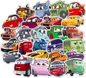 ProductGoods - 50 Stuks Cars  Stickers - Muur Decoratie - Koffer Decoratie - Laptop Decoratie - Koelkast Decoratie - Stickervellen - Cars