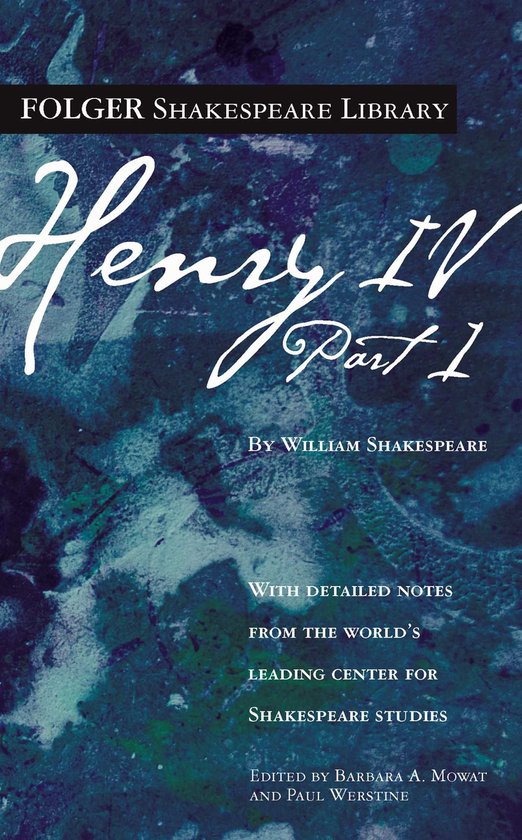 Folger Shakespeare Library 1 - Henry IV, Part 1 - cover