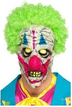 Smiffys - UV Black Light Clown Masker - Multicolours