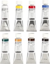 Schmincke AKADEMIE® Acryl color . 8x60 ml/ 1 doos