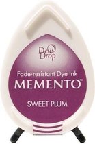 Inktkussen Memento Dew drops Sweet Plum (1 st)