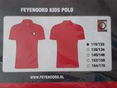 Feyenoord Kids Polo - Polo Shirt voor kinderen maat 116-122