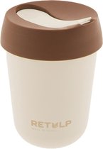Retulp - Travel mug - 275 ml - Koffiebeker to go - Mok - Chocolate Brown