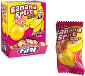 Fini Banana Split Bubble Gum- banaan kaugom - 200 stuks- traktatie-feest-verjaardag