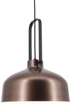 Hanglamp Mendoza Brons/Zwart - Ø37,5cm - E27 - IP20 - Dimbaar > lampen hang brons zwart | hanglamp brons zwart | hanglamp eetkamer brons zwart | hanglamp keuken brons zwart | led l