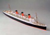 modelbouw, bouwplaat,  Queen Mary I, Britse Liner,  schaal 1/400