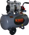 Kibani super stille compressor 50 liter – olievrij – 8 BAR – 63 DB – Super Silent