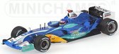 The 1:43 Diecast Modelcar of the Sauber Petronas C24 #11 of 2005. The driver was Jack Villeneuve. The manufacturer of the scalemodel is Minichamps.This model is only online available