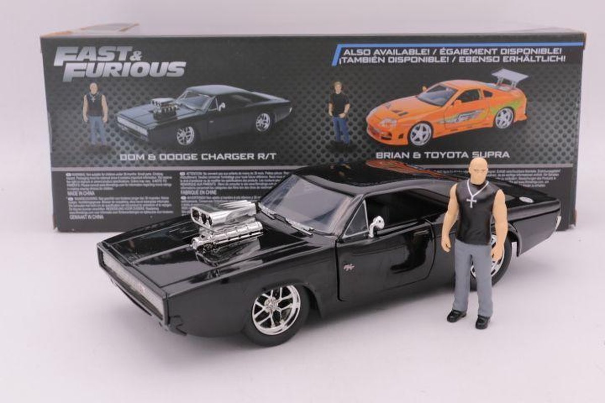 Jada Fast&Furious 1970 Dodge Charger en Figuur ... | Lobbes Speelgoed Jada Fast&Furious 1970 Dodge Charger en Figuur ... | Lobbes Speelgoed