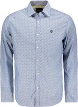Twinlife Heren Oxford - Overhemden - Lichtgewicht - Elastisch - Blauw - M