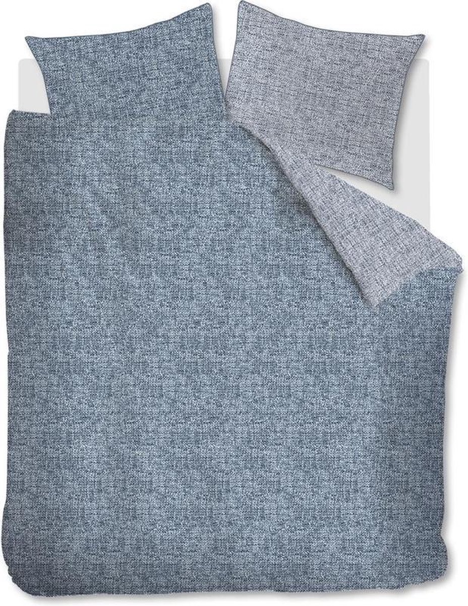 Riviera Maison Hamilton dekbedovertrek - Tweepersoons - 200x200/220 - Blauw