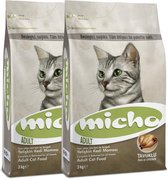 Micho Adult Cat - Premium Kattenvoer - 2 x 3 kg
