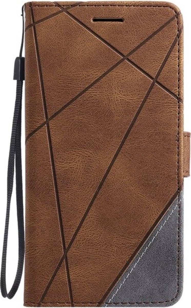 Geschikt voor Samsung Galaxy A50 Leren Bookcase | Bruin | Portemonnee Hoesje