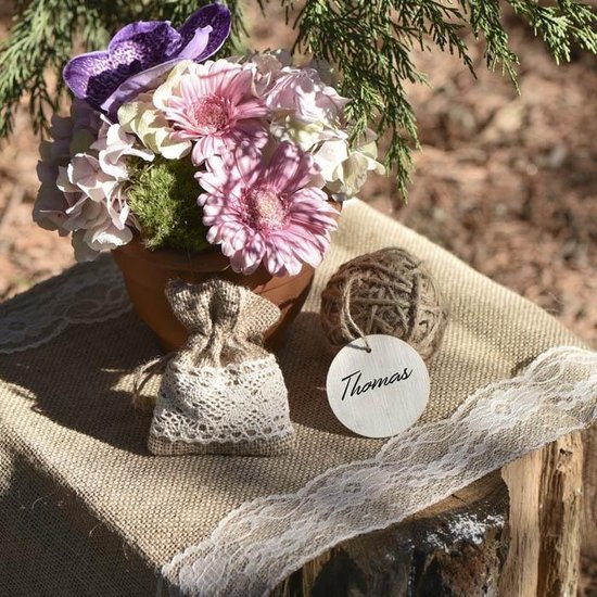 Vintage - Jute - Rond - Tafellopers kopen? | Korting tot 39