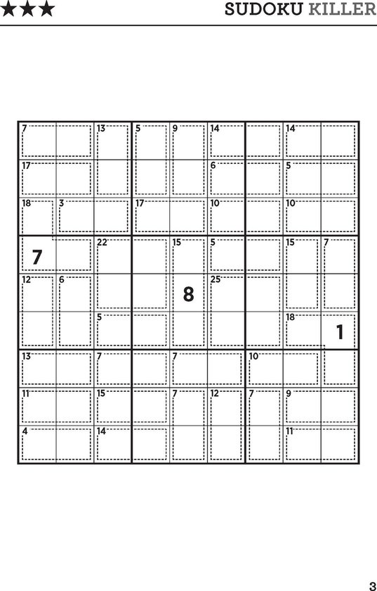 Denksport Sudoku Killer - puzzelboek - Denksport