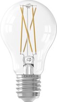 CALEX - LED Lamp - Smart LED A60 - E27 Fitting - Dimbaar - 7W - Aanpasbare Kleur CCT - Transparant Helder - BSE