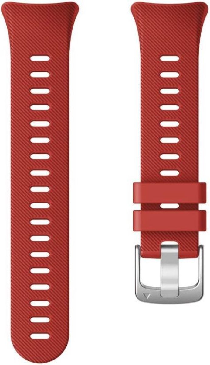 Bracelet en silicone rouge pour Garmin Forerunner 45S - bracelet