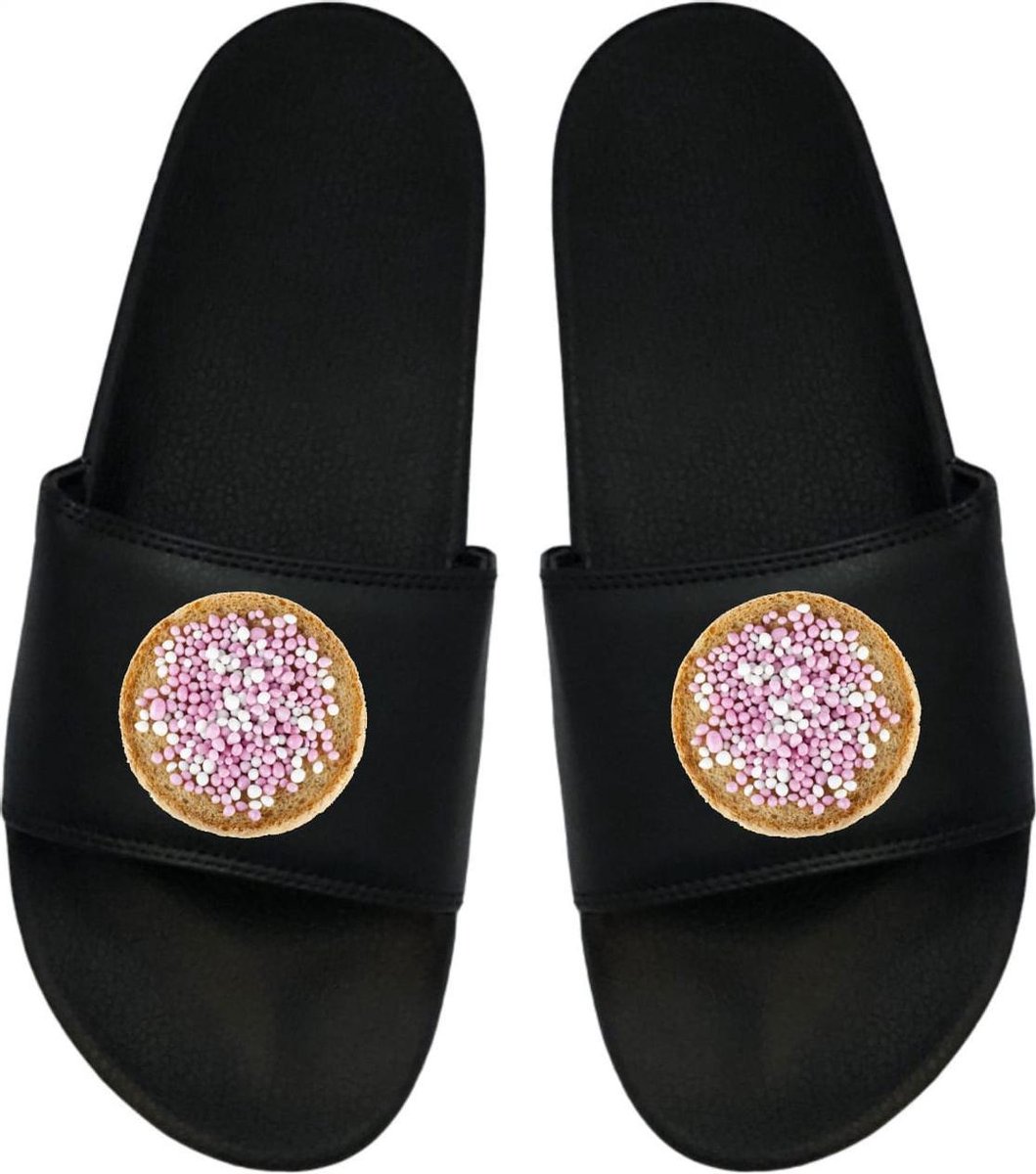Cadeau Sint - Cadeau Kerst - Cadeau Geboorte - Cadeau Baby - Cadeau Meisje - Badslippers 46