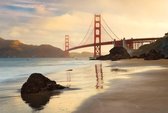 Komar Golden Gate Vlies Fotobehang 368x248cm 4-delen