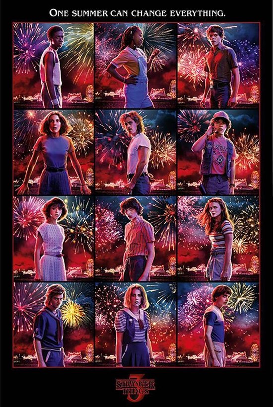 Stranger Things - Karakter Montage - Maxi Poster - 61x91cm