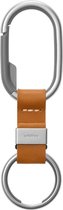 Orbitkey Sleutelhangers Orbitkey Clip Leer - cognac