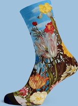 Painted Socks Bosschaert - Sokken met Kunst print - Bamboe - One Size - Kunstkado